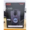 Image 1 : Pyle 8" portable PA speaker