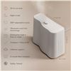 Image 1 : Vitruvi Cloud Bedside Humidifier, White Humidifier, 24 Hr Run Time, 602ft Coverage