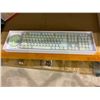 Image 1 : Wireless Keyboard and Mouse Combo, Sweet Mixed Color Cute Keyboard, 2.4G USB Ergonomic Keyboard and 