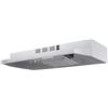 Image 1 : Hermitlux Range Hood 30 Inch Under Cabinet, Convertible Kitchen Exhaust Fan, Vent Hood with LED Ligh