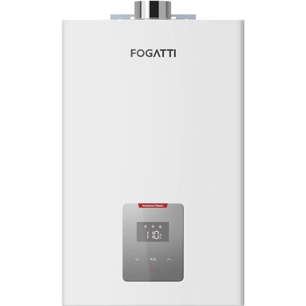 FOGATTI Propane Gas Tankless Water Heater, Indoor 13L, 4.0 GPM, 90,000 BTU Instant Hot Water Heater,