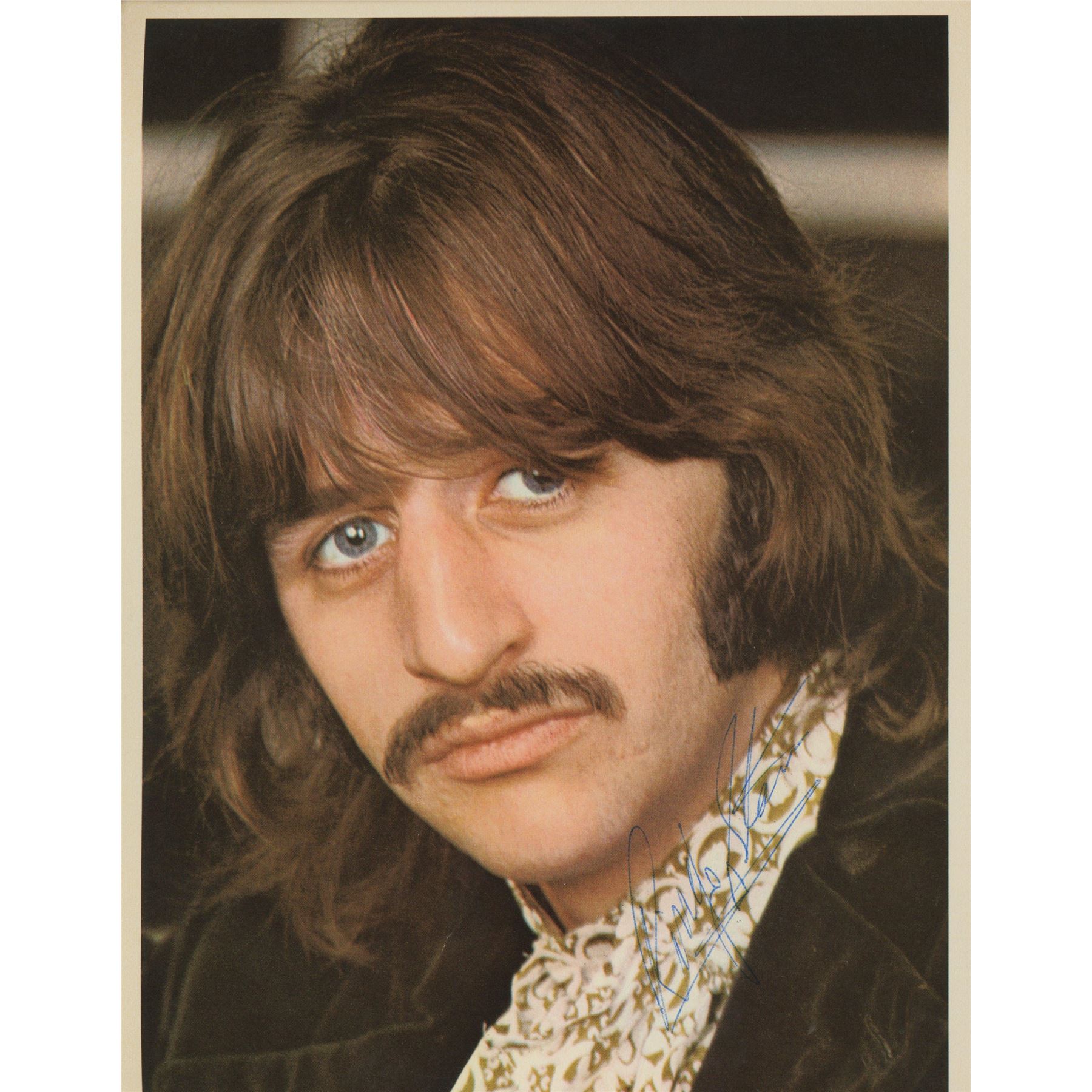 RINGO STARR Signed autographed photo color explode COA Hologram main image 1