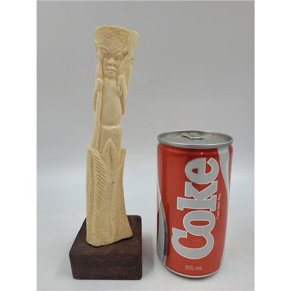 Hand-carved Bone Sculpture