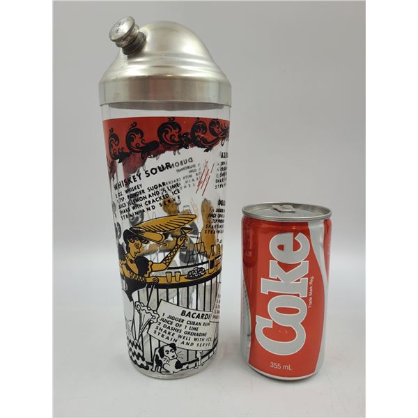 Midcentury Cocktail Shaker