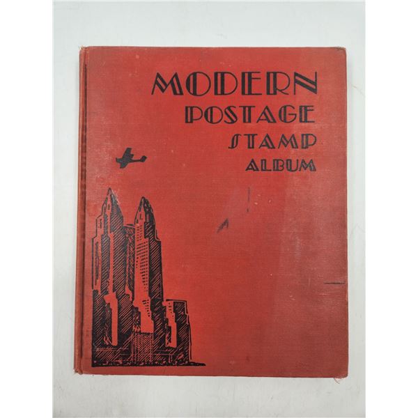 Vintage "Modern Postage Stamp Album"