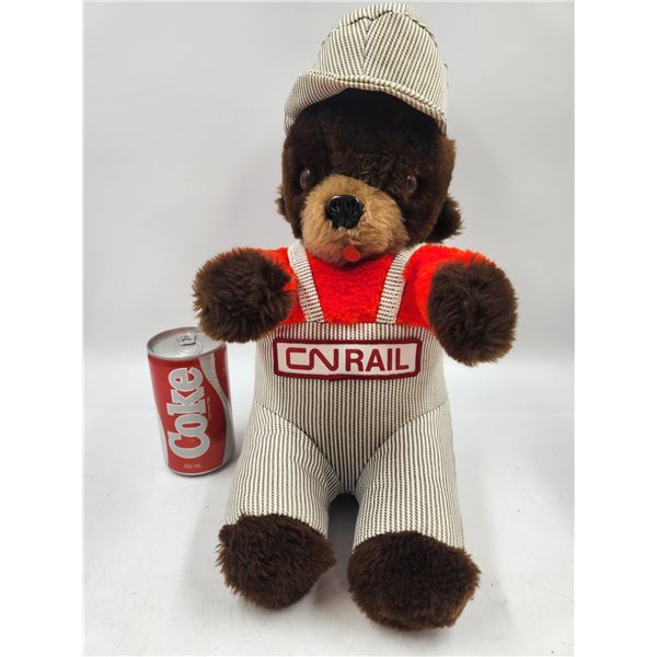 Vintage CN Rail Bear in Excellent Condition