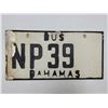 Image 1 : Vintage Bahamas License Plate