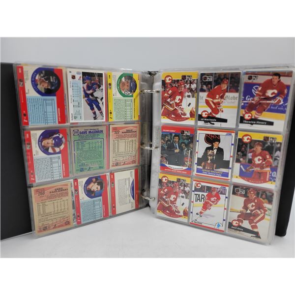 Binder Full of Vintage Hockey Cards