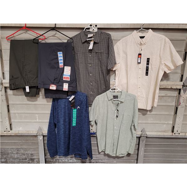 Mens New Clothing Lot