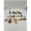 Image 1 : Lot of Handcrafted Tree Root Carvings & Wood Animal Carvings