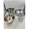 Image 1 : Stainless Steel Kitchenware Lot