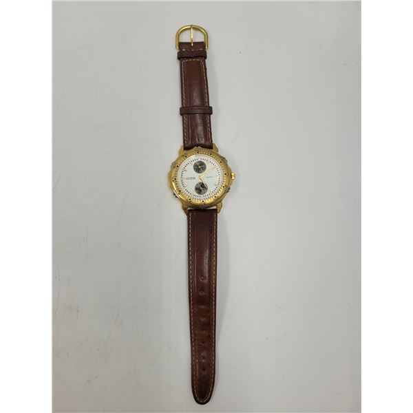 Guess Leather Watch