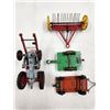 Image 2 : Dinky Toys Diecast Tractor and Wagons Made in England