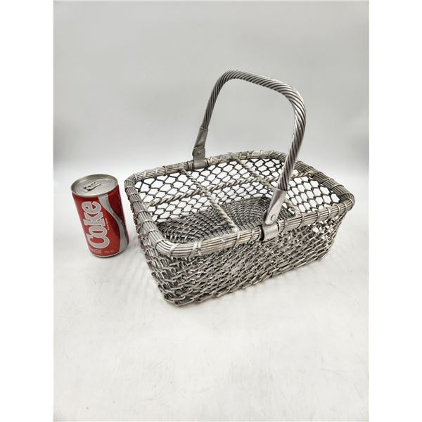 Aluminum Wire Woven Basket