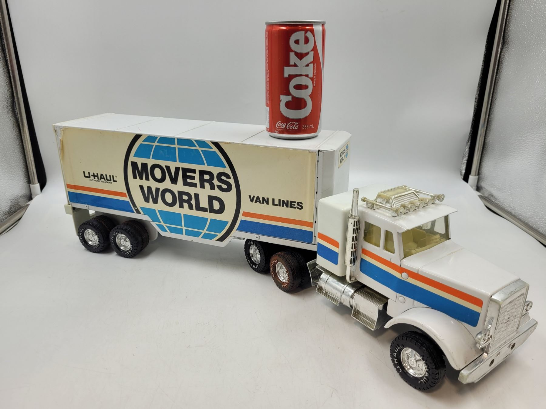 Vintage u haul movers world truck and trailer