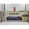 Image 1 : New 3 Compartment Crock Pot Slow Cooker and Server