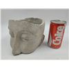 Image 1 : Concrete Face Planter