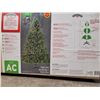 Image 2 : 7.5' Pre-Lit Kennedy Quick Set Pine Christmas Tree