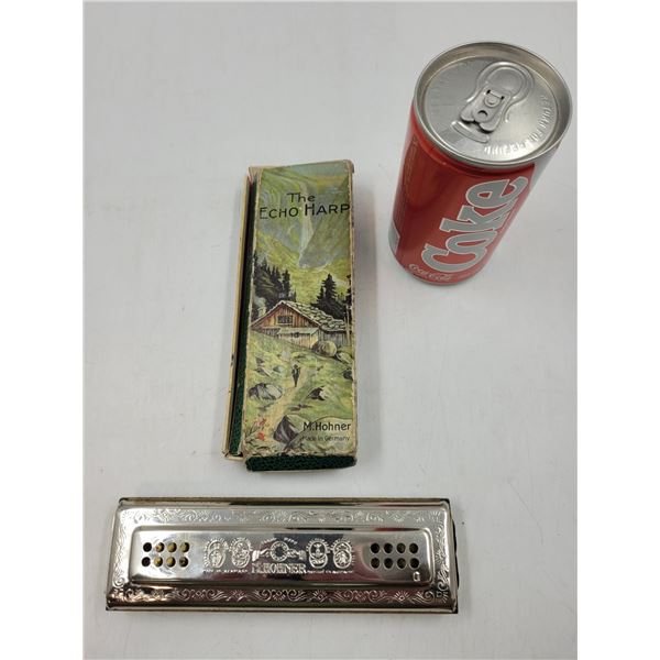 Vintage The Echo Harp M. Hohner Made in Germany Harmonica