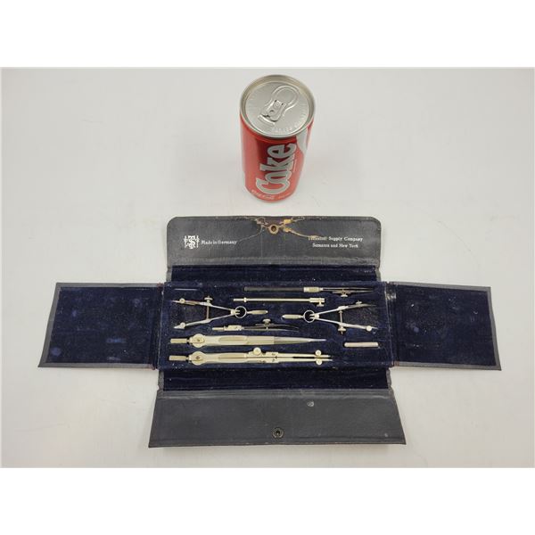 Antique Cartography Drafting Map Tools Made in Germany