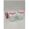 Image 1 : Breast Cancer Glass Jars