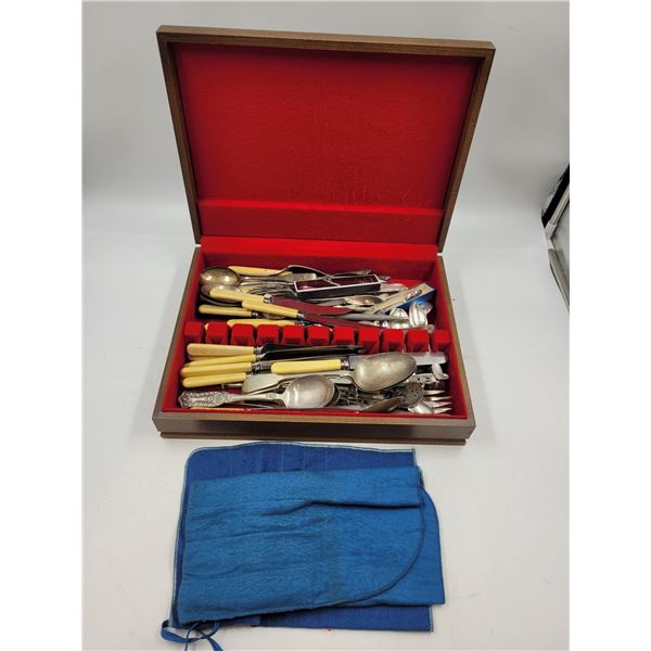 Assorted Cutlery with Case