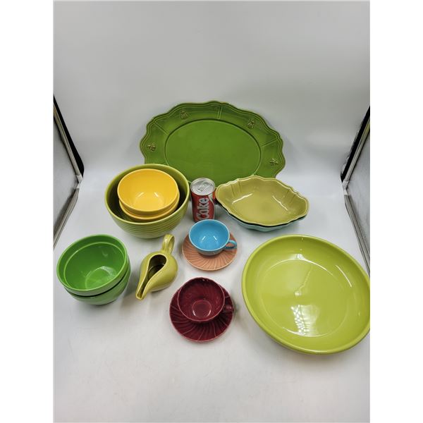 Colourful Dinnerware Made in Portugal and USA