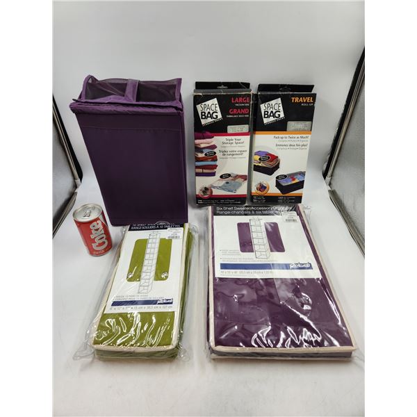 Organizer and Storage Pack Lot