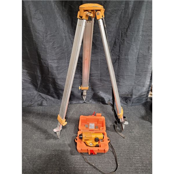 Nikon AX-1 Automatic Level, Case, and Tripod