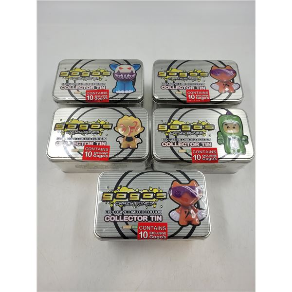 Gogo's Crazy Bones Exclusive Limited Edition Collector Tins
