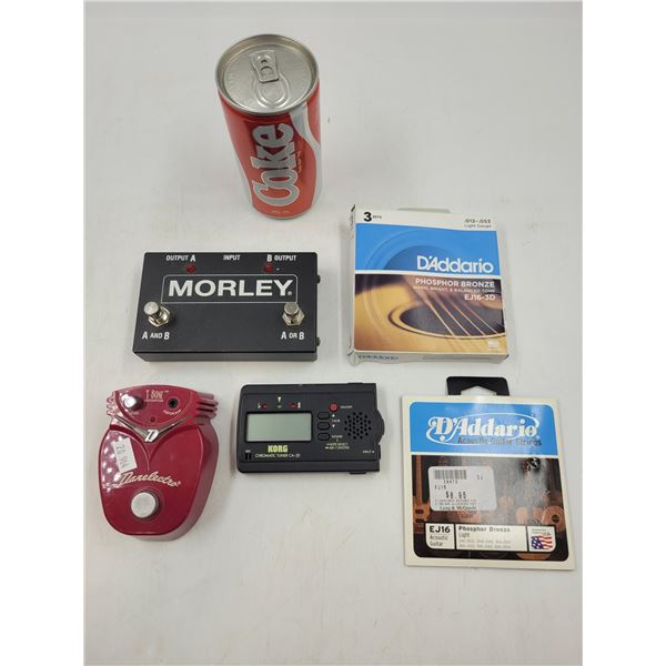 Guitar String and Tuner Lot