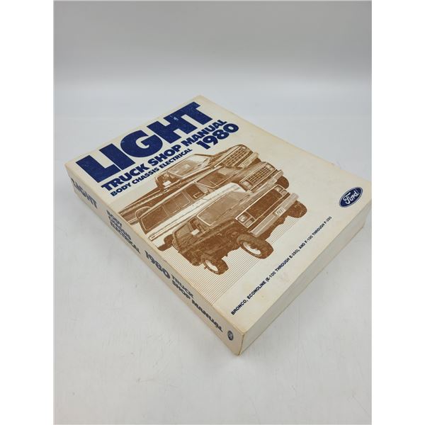 Ford 1980 Light Truck Shop Manual