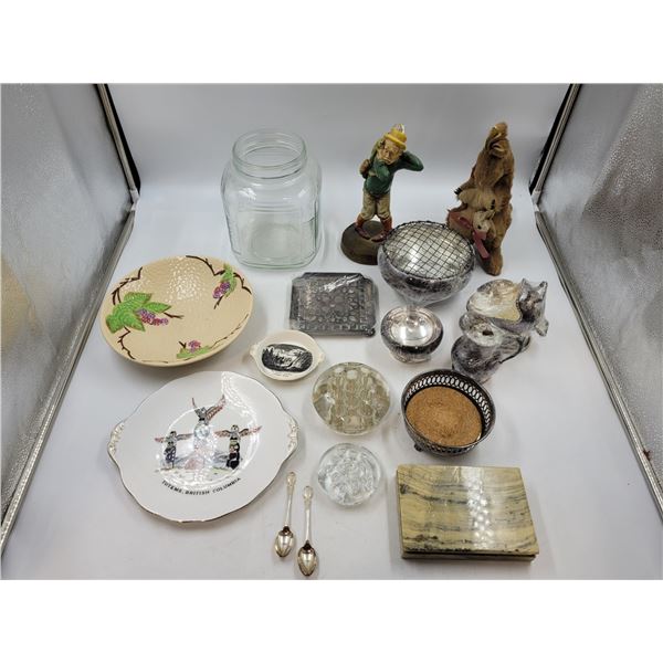 Silver-plated and China Lot