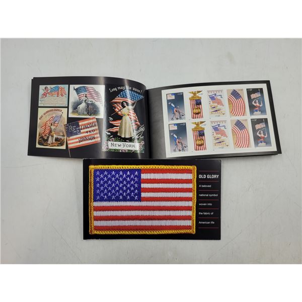2 Old Glory USA Stamp Books