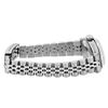Image 8 : Rolex Ladies Stainless Steel Silver Index Diamond Bezel Date Wristwatch