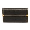 Image 1 : Louis Vuitton Black Leather International 3 Fold Wallet