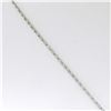 Image 8 : Large 14k White Gold 1.18 ctw Round Diamond Cross Pendant w/ 18" Fancy Link Chai
