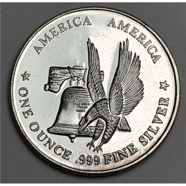 America America The International Silver Trade Unit 1 ozt .999 Silver