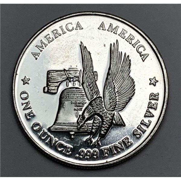 America America The International Silver Trade Unit 1 ozt .999 Silver