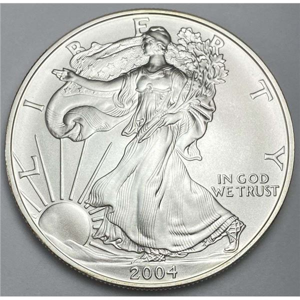 2004 American Silver Eagle