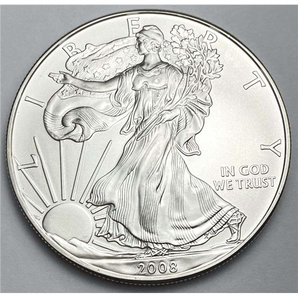 2008 American Silver Eagle