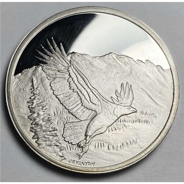Alaska Mint AMI Safty Award Proof 1 ozt .999 Silver