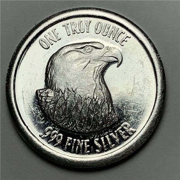 Bald Eagle 1 ozt .999 Silver