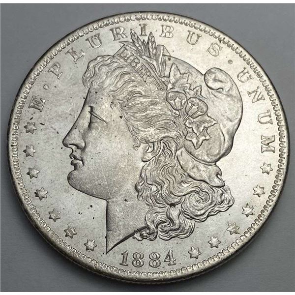 1884-O Morgan Silver Dollar MS65