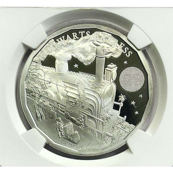 2022 Great Britain Harry Potter "Hogwarts Express" 1 ozt Silver NGC PF70 Ultra Cameo
