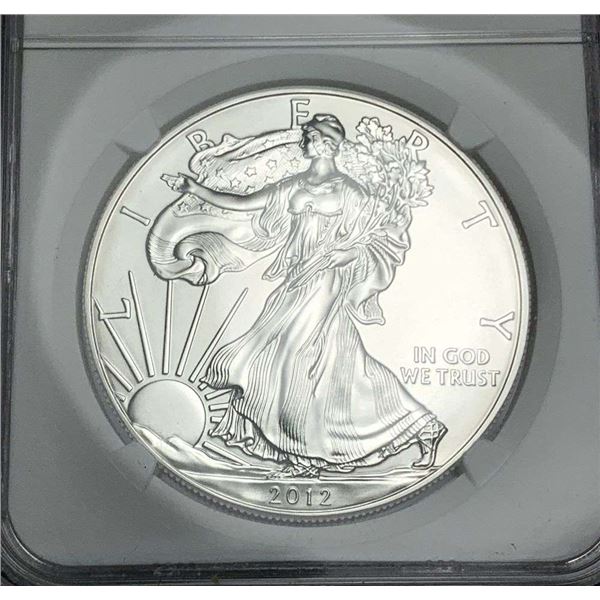 2012(W) American Silver Eagle NGC MS69 First Releases