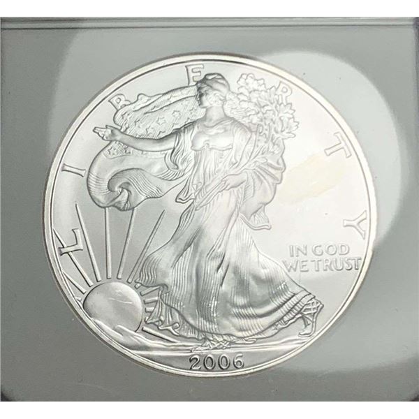 2006 American Silver Eagle NGC MS69 1 Of First 50,000 Struck