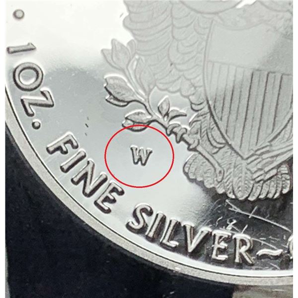 2021-W American Silver Eagle NGC PF70 Ultra Cameo Donald Trump Holder