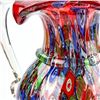 Image 13 : LARGE MURANO MILLEFIORI ART GLASS PITCHER - ITALY