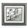 Image 1 : BJ BROWN ALBERTA ARTIST ART PRINT - POTTY BREAK
